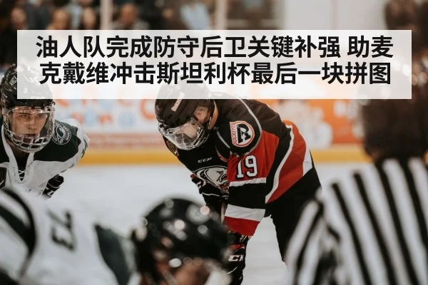 油人队完成防守后卫关键补强 助麦克戴维冲击斯坦利杯最后一块拼图